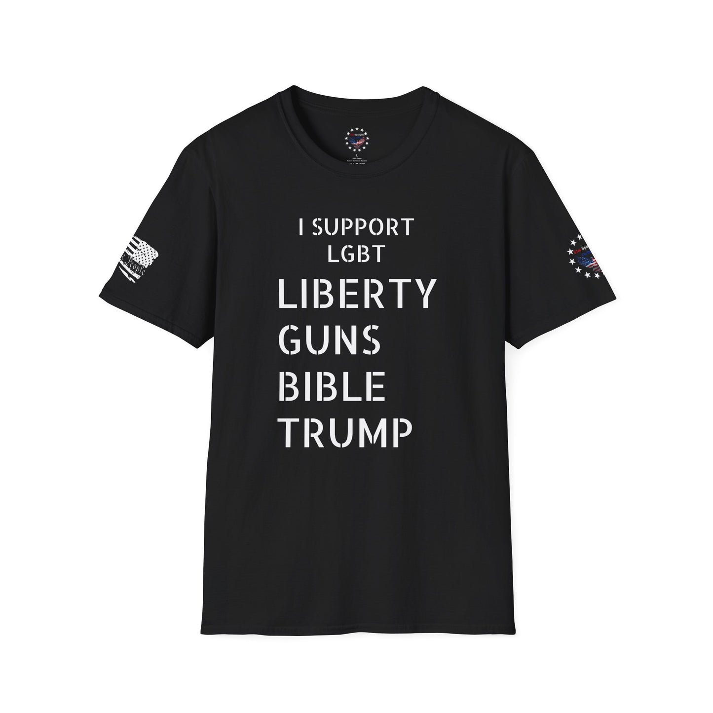 I Support LGBT - Liberty Guns Bible Trump