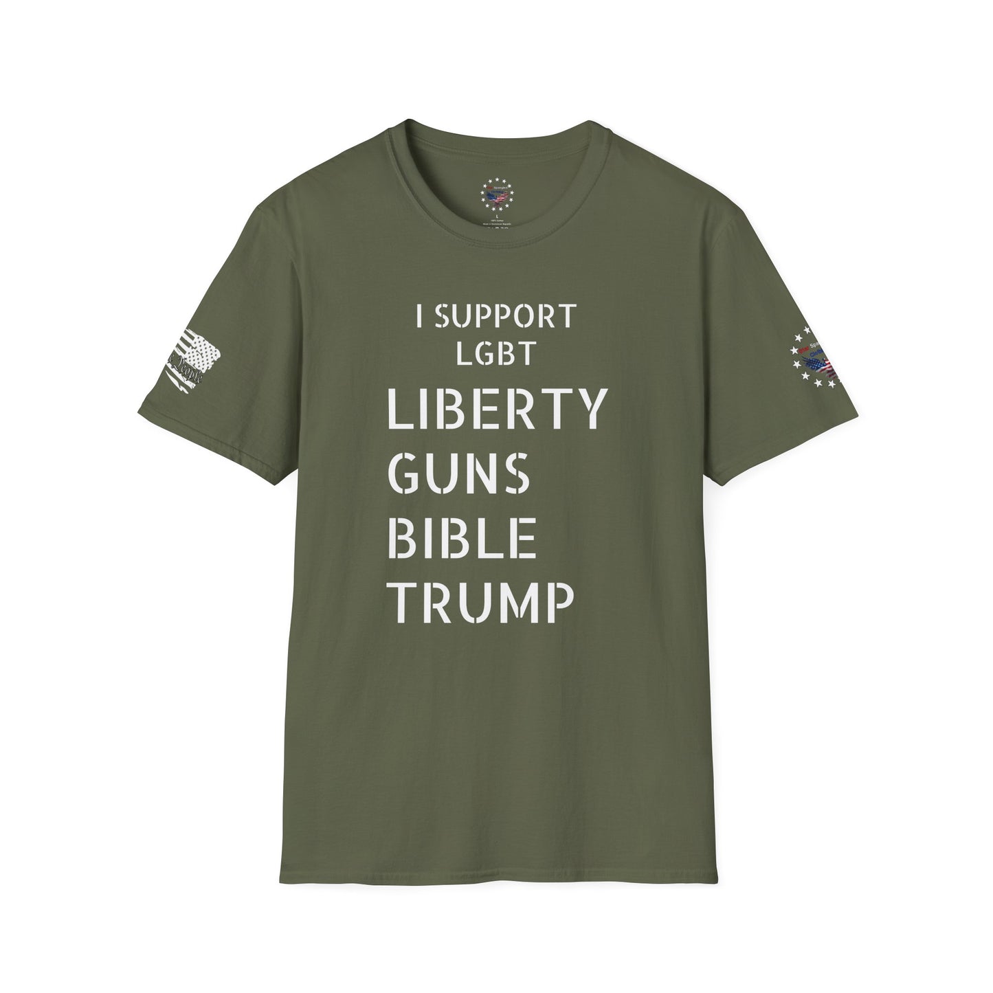 I Support LGBT - Liberty Guns Bible Trump
