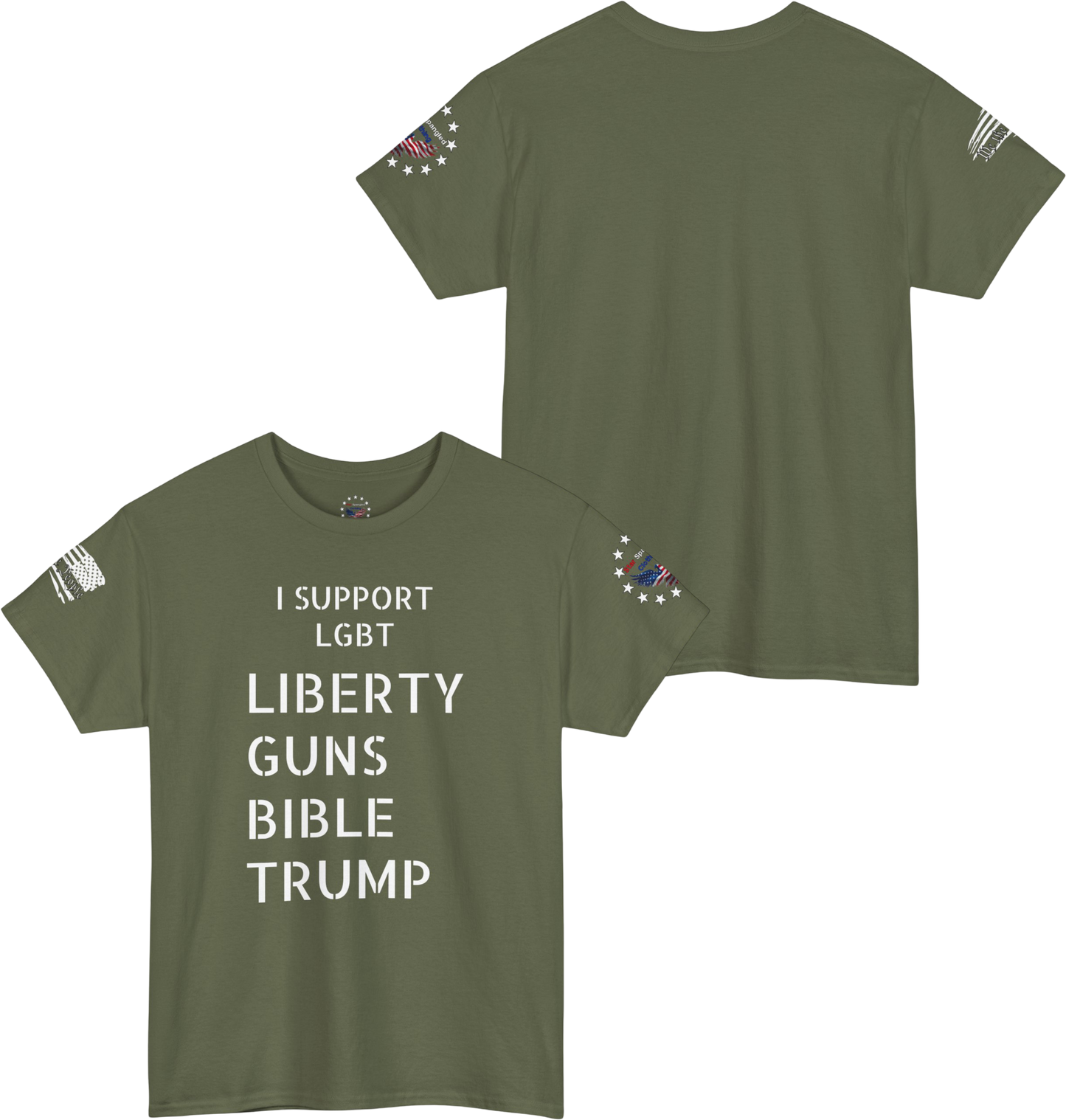 I Support LGBT - Liberty Guns Bible Trump