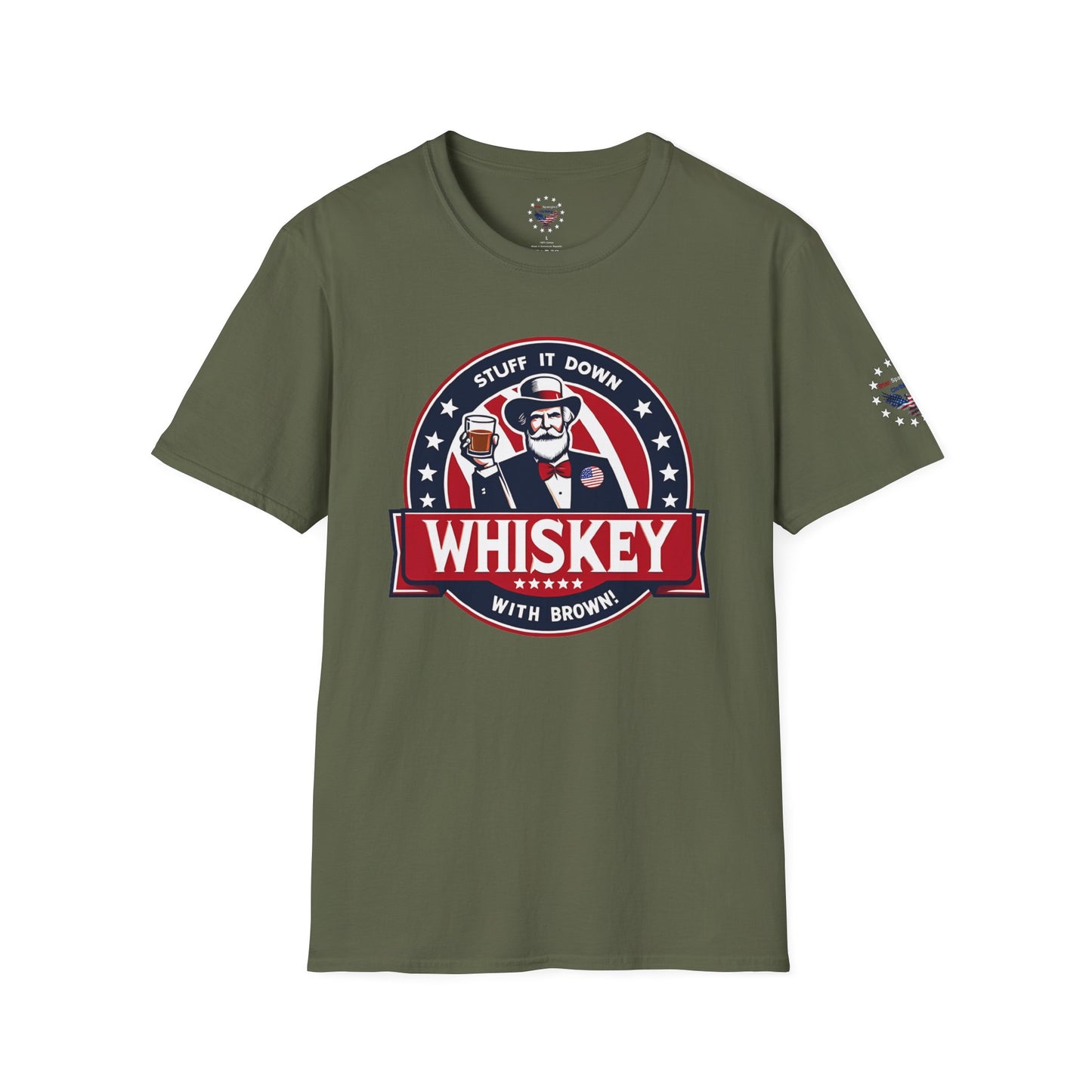 Stuff it Down with Brown - Whiskey - Political Humor