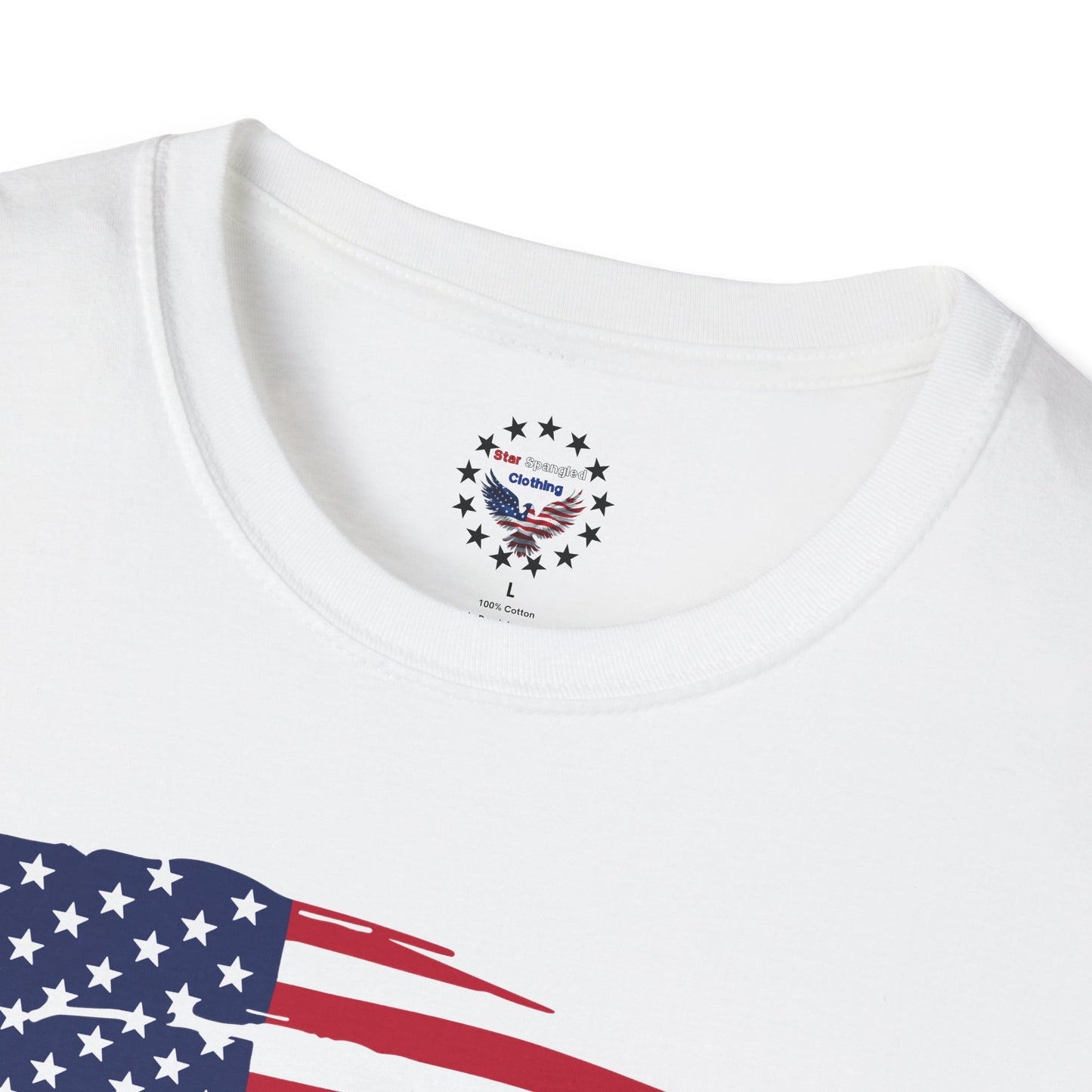 Less Government, More Freedom - Flag and Logo