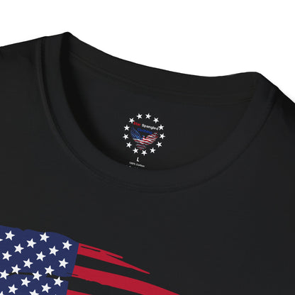 Less Government, More Freedom - Flag and Logo